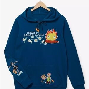 Blue Howl's Moving Castle Hoodie